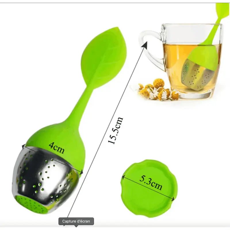 Infuseur à thé en silicone