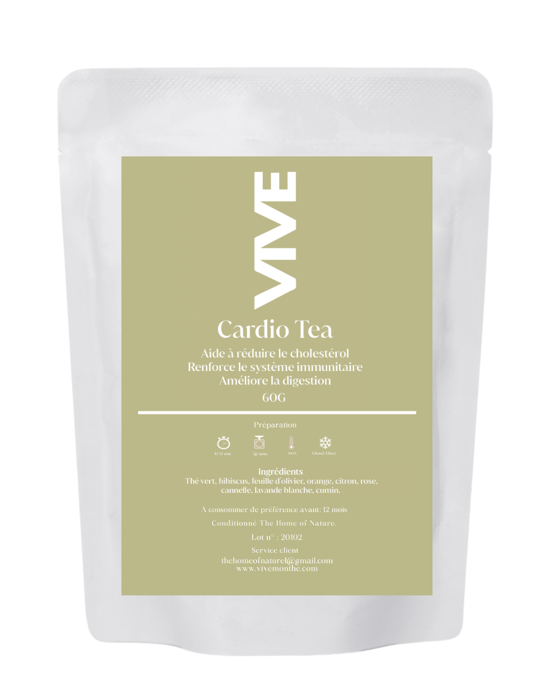 Cardio Tea : Le Thé Bienfaisant pour Votre Cœur et Votre Bien-être ❤️🌿